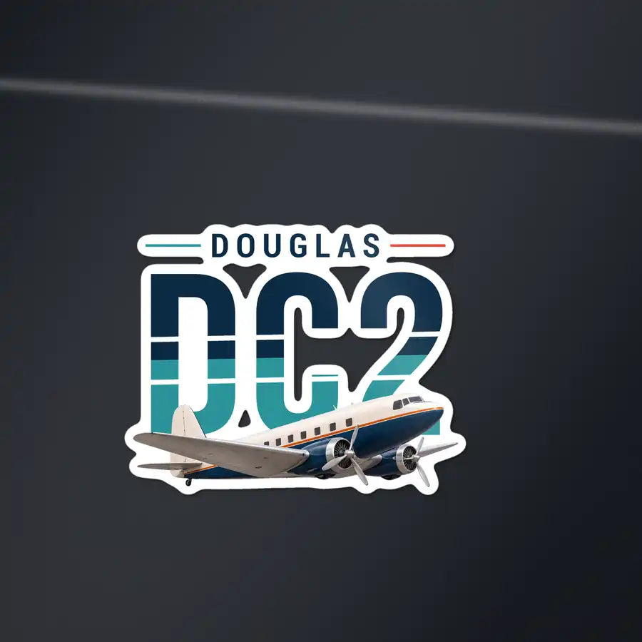 Douglas DC-2 - Original Die-Cut - Die-Cut - Dark Car