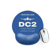 Thumbnail for Douglas DC-2 - Heritage - Ergonomic Mouse Pad - Blue