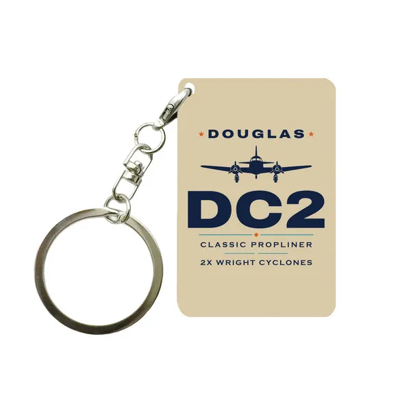 Douglas DC-2 - Heritage - Key Chain - Beige