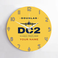 Thumbnail for Douglas DC-2 - Heritage + Name - No Frame - Yellow