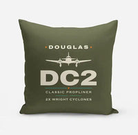 Thumbnail for Douglas DC-2 - Heritage - Pillow - Green Army