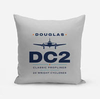 Thumbnail for Douglas DC-2 - Heritage - Pillow - Light Gray