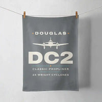 Thumbnail for Douglas DC-2 - Heritage - Towel - Gray
