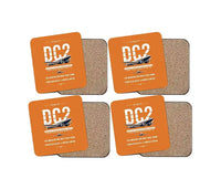 Thumbnail for Douglas DC-2 - Original - Coaster Set - Orange