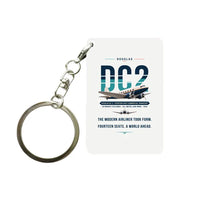 Thumbnail for Douglas DC-2 - Original - Key Chain - White