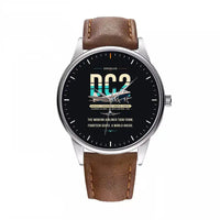 Thumbnail for Douglas DC-2 - Original - Leather Strap - Brown Leather Strap