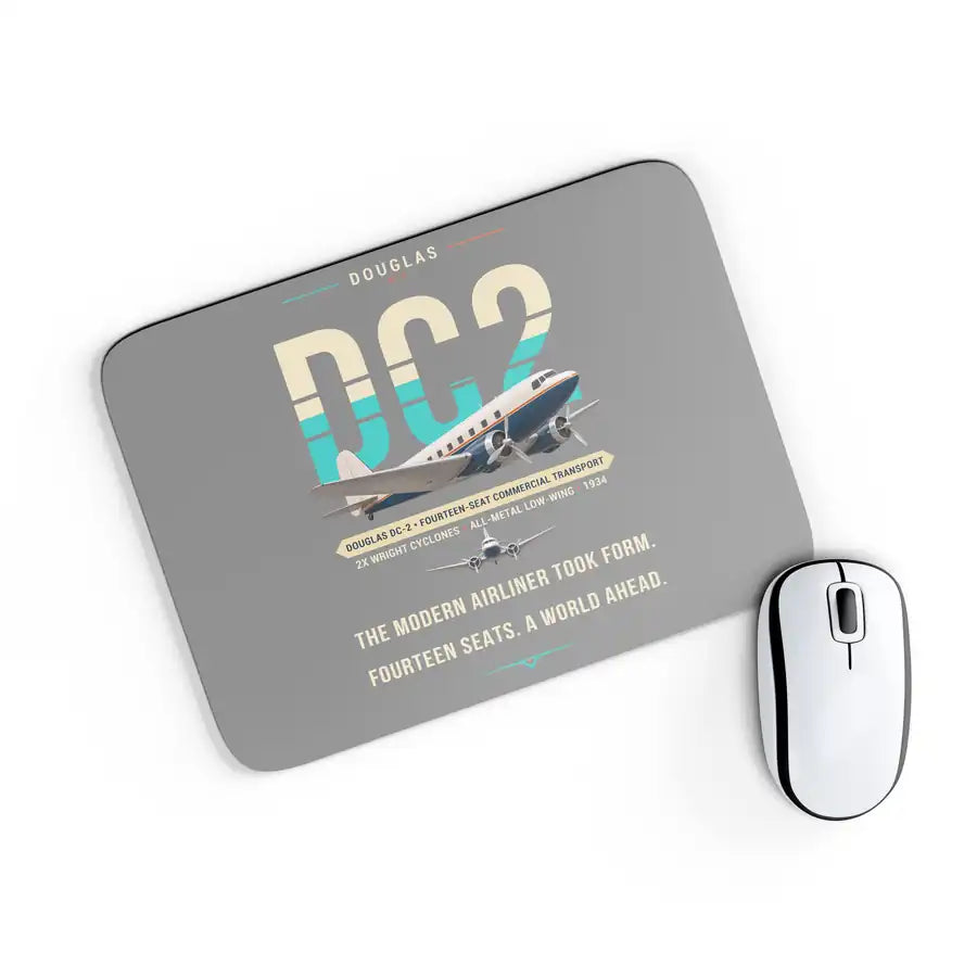 Douglas DC-2 - Original - Mouse Pad - Gray