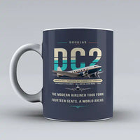 Thumbnail for Douglas DC-2 - Original - Mug - Dark Blue