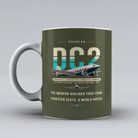 Thumbnail for Douglas DC-2 - Original - Mug - Green Army