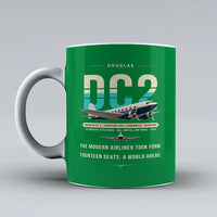 Thumbnail for Douglas DC-2 - Original - Mug - Green