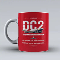 Thumbnail for Douglas DC-2 - Original - Mug - Red