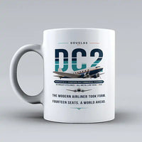 Thumbnail for Douglas DC-2 - Original - Mug - White