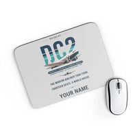 Thumbnail for Douglas DC-2 - Original + Name - Mouse Pad - Light Gray
