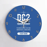 Thumbnail for Douglas DC-2 - Original + Name - No Frame - Blue
