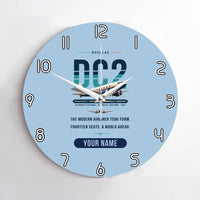 Thumbnail for Douglas DC-2 - Original + Name - No Frame - Light Blue