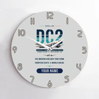 Thumbnail for Douglas DC-2 - Original + Name - No Frame - Light Gray