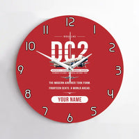 Thumbnail for Douglas DC-2 - Original + Name - No Frame - Red
