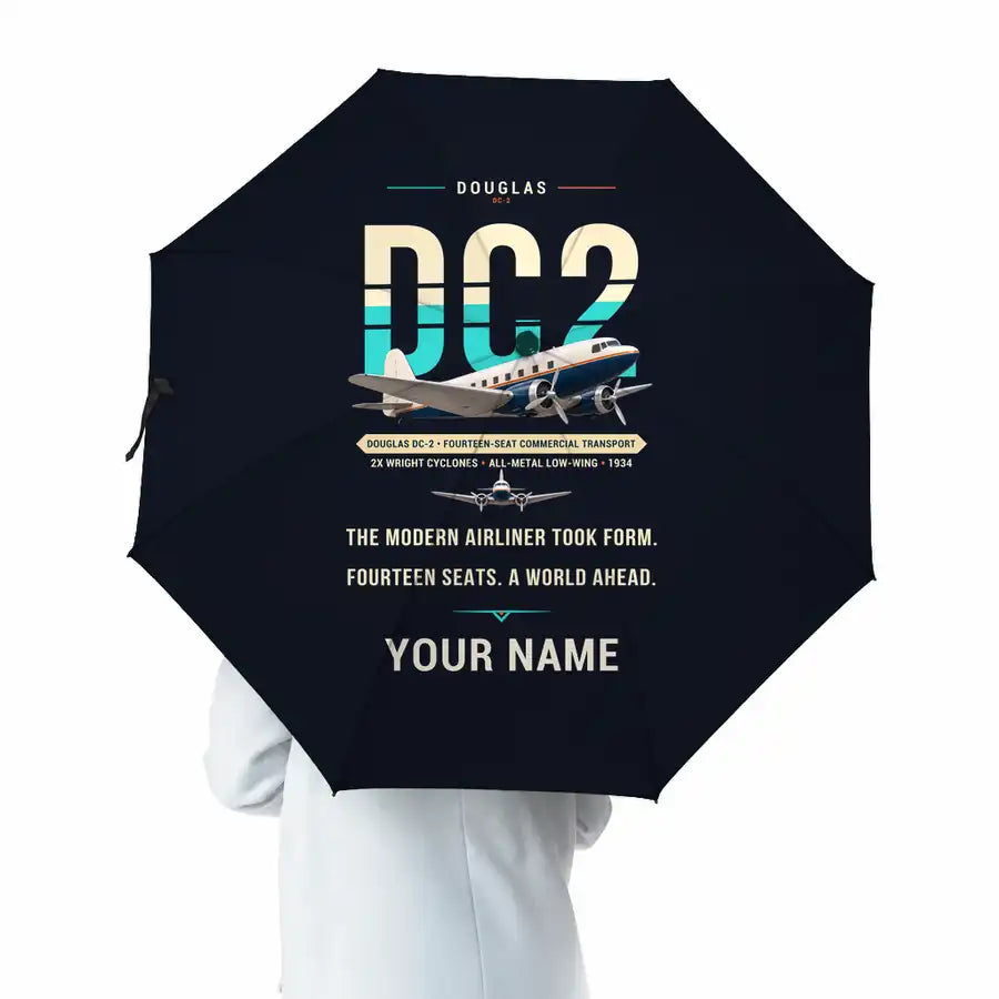 Douglas DC-2 - Original + Name - Umbrella