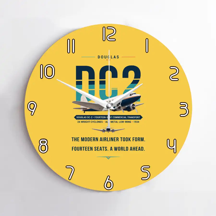 Douglas DC-2 - Original - No Frame - Yellow