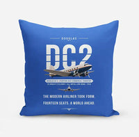 Thumbnail for Douglas DC-2 - Original - Pillow - Blue