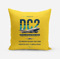 Thumbnail for Douglas DC-2 - Original - Pillow - Yellow