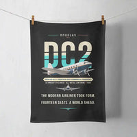 Thumbnail for Douglas DC-2 - Original - Towel - Black
