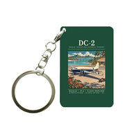 Thumbnail for Douglas DC-2 - Poster - Key Chain - Dark Green