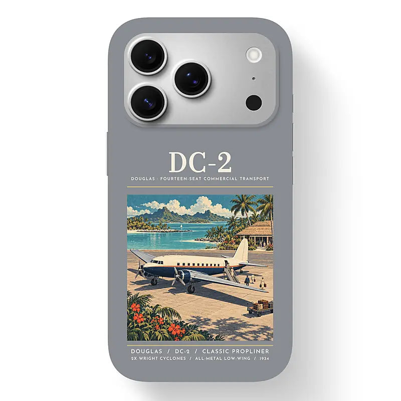 Douglas DC-2 - Poster - MagSafe iPhone 17 Pro - Gray