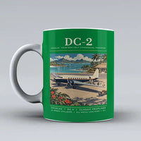 Thumbnail for Douglas DC-2 - Poster - Mug - Green