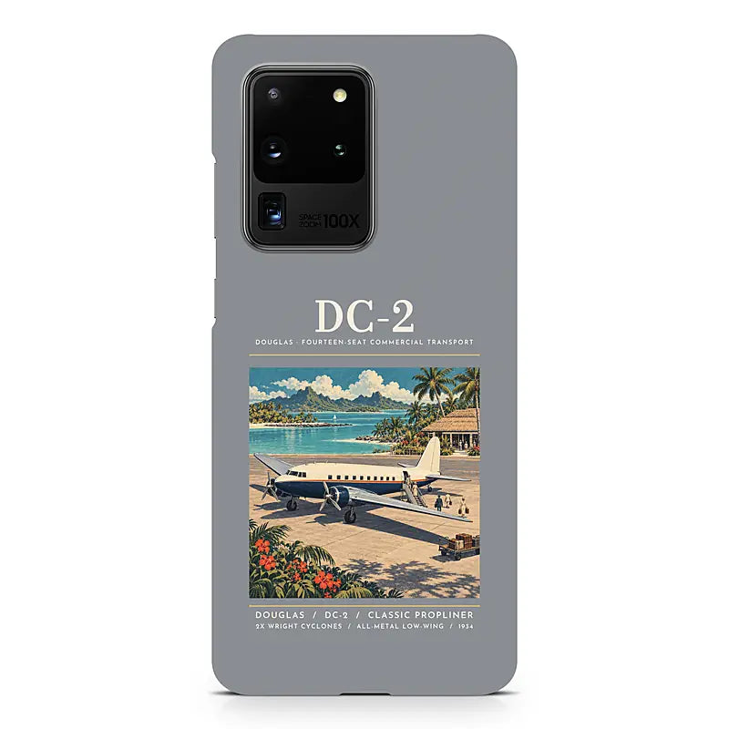 Douglas DC-2 - Poster - Samsung Case - Gray
