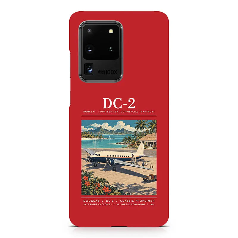 Douglas DC-2 - Poster - Samsung Case - Red