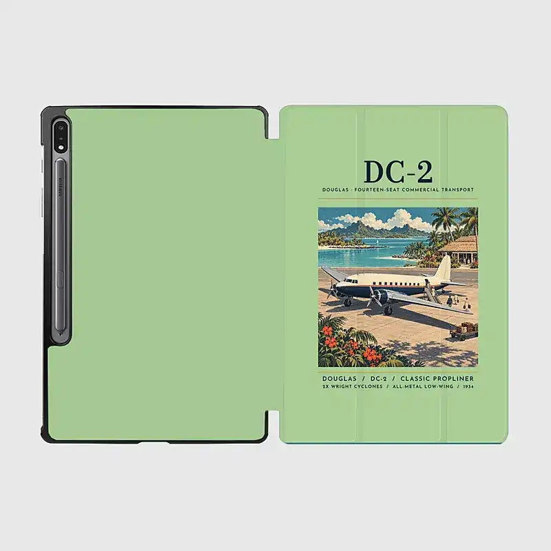 Douglas DC-2 - Poster - Samsung Tablet - Light Green