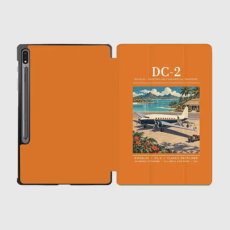 Douglas DC-2 - Poster - Samsung Tablet - Orange