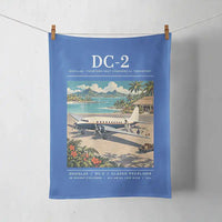Thumbnail for Douglas DC-2 - Poster - Towel - Blue