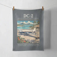 Thumbnail for Douglas DC-2 - Poster - Towel - Gray