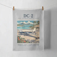 Thumbnail for Douglas DC-2 - Poster - Towel - Light Gray