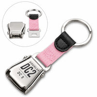 Thumbnail for Douglas DC-2 - Seat Belt Key Chain - Tag - Pink