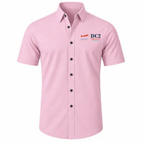 Thumbnail for Douglas DC-2 - Short Sleeve Shirt - Poster - Pink