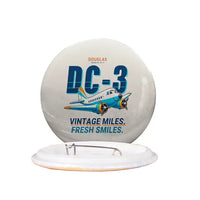 Thumbnail for Douglas DC-3 - Cartoon - Pin - Beige