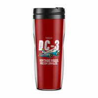 Thumbnail for Douglas DC-3 - Cartoon - Plastic (No Holder) - Red
