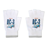 Thumbnail for Douglas DC-3 - Gloves - Cut - Cartoon - White