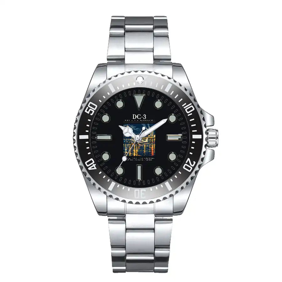 Douglas DC-3 - Poster - Premium Diver - Black
