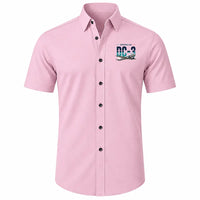 Thumbnail for Douglas DC-3 - Short Sleeve Shirt - Original - Pink