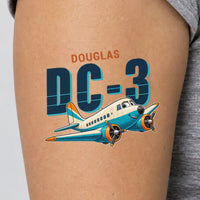 Thumbnail for Douglas DC-3 - Tattoo - Cartoon