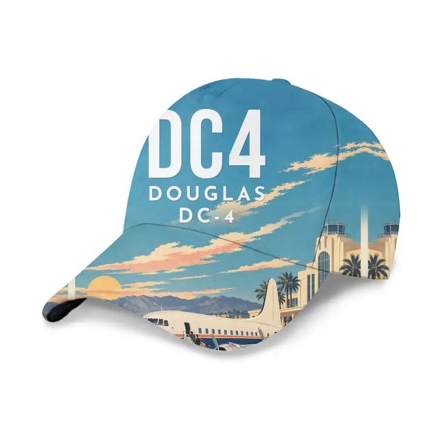 Douglas DC-4 3D All-Over Print Clothing - Cap - 3D