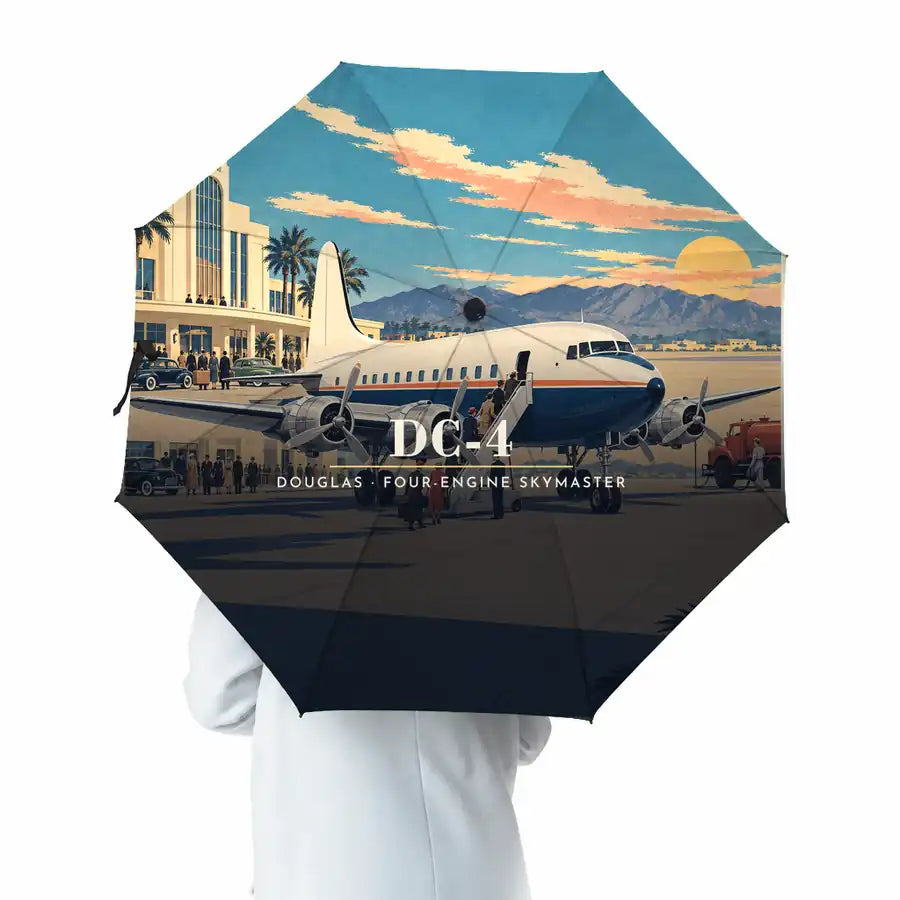 Douglas DC-4 - 3D - Umbrella