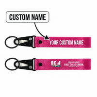Thumbnail for Douglas DC-4 Hawk-Shaped Key Chains - Pink - Cartoon - Personalized