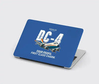 Thumbnail for Douglas DC-4 - Cartoon - MacBook Case - Blue