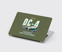 Thumbnail for Douglas DC-4 - Cartoon - MacBook Case - Green Army