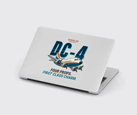 Thumbnail for Douglas DC-4 - Cartoon - MacBook Case - Light Gray